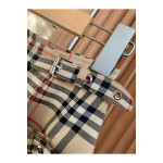 Burberry, Women's Skirt, Camel