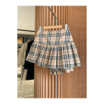 Burberry, Women's Skirt, Camel