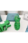 Prada, Women's Sandal, Green