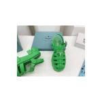 Prada, Women's Sandal, Green