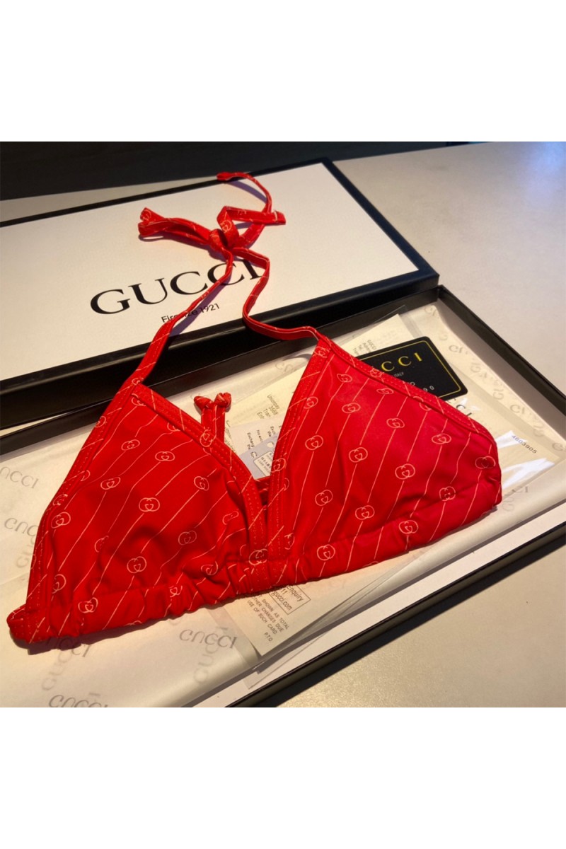 Gucci, Women's Bikini, Red