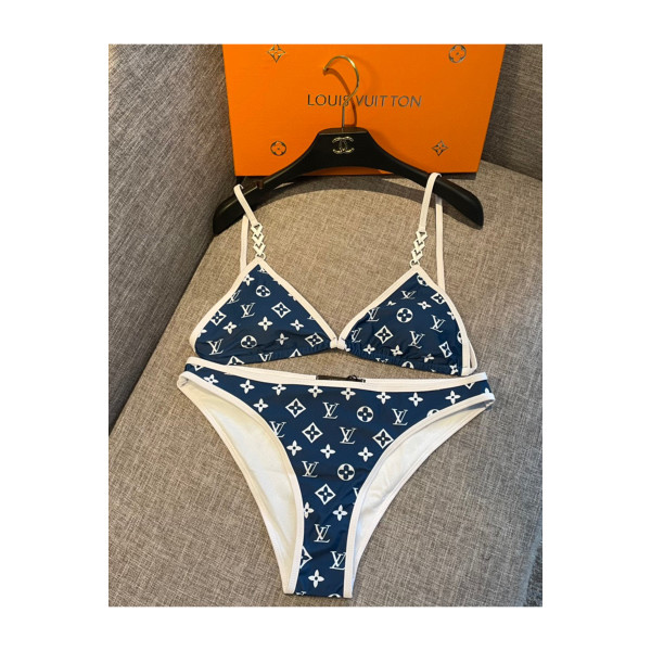 Louis Vuitton, Women's Bikini, Blue
