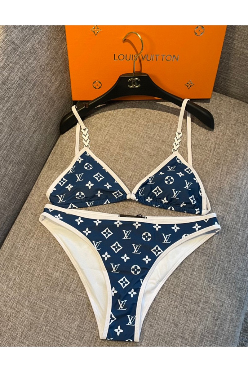 Louis Vuitton, Women's Bikini, Blue
