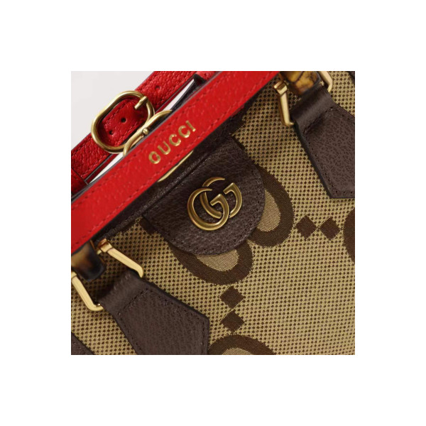 Gucci, Diana Jumbo GG, Women's Bag, Brown
