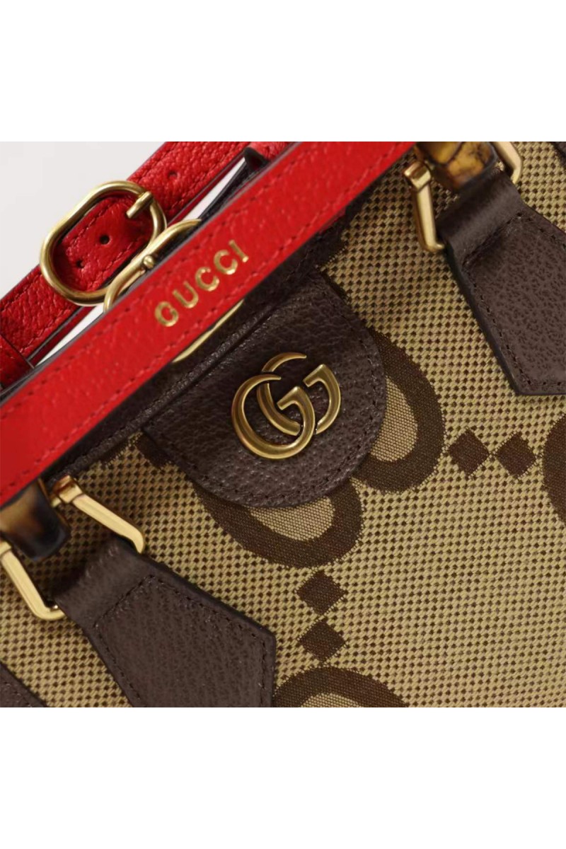 Gucci, Diana Jumbo GG, Women's Bag, Brown