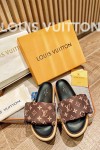 Louis Vuitton, Women's Slipper, Brown