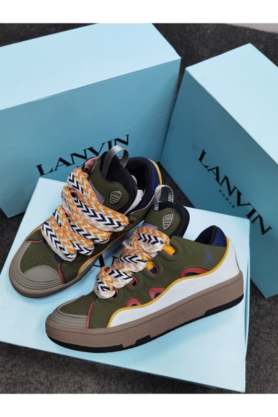 Lanvin, Men's Sneaker, Khaki