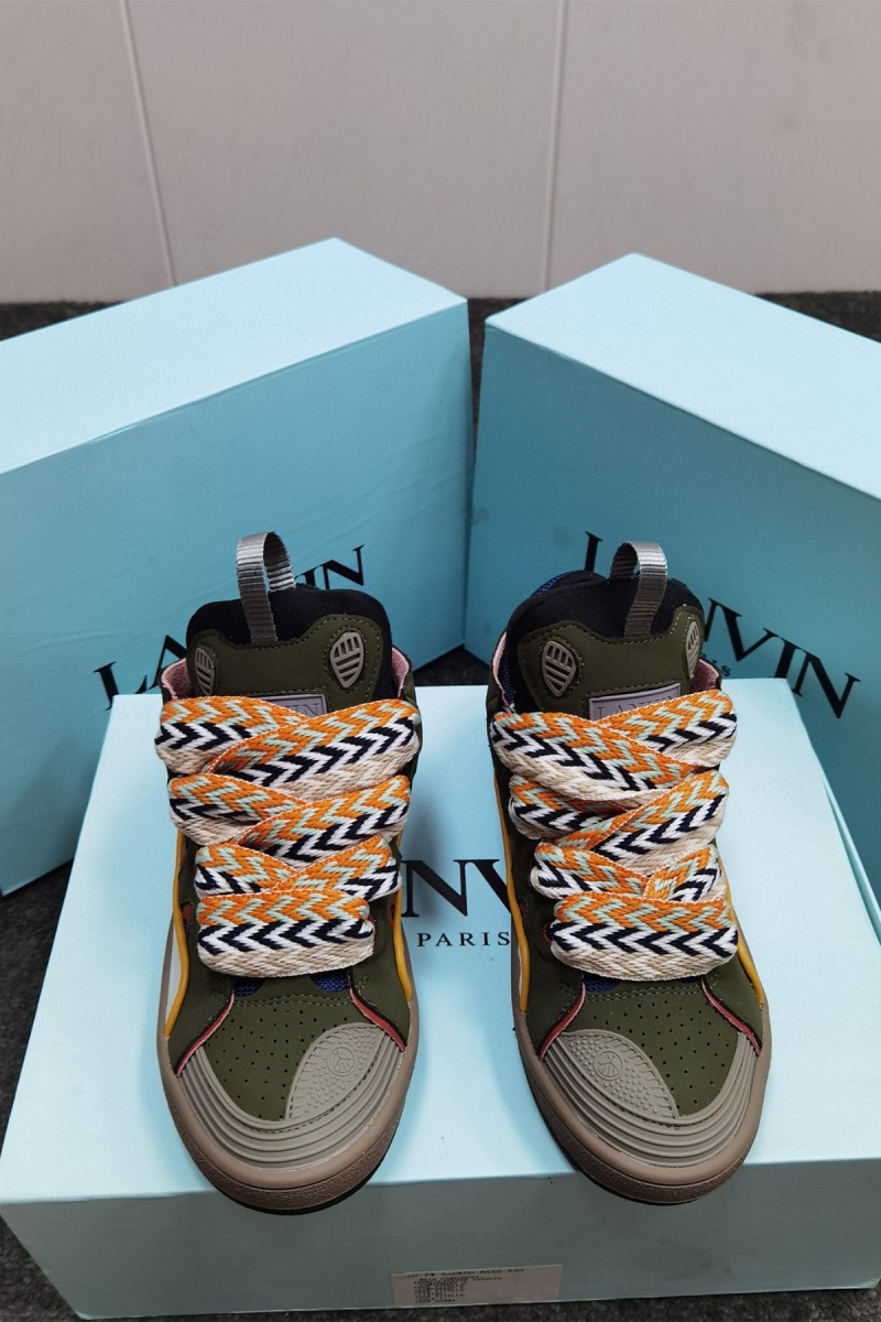 Lanvin, Men's Sneaker, Khaki