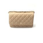Chanel, Dames Schoudertas, Beige