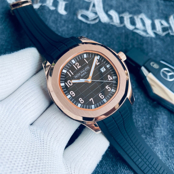 Patek Phlippe, Men's Watch, Black 40 MM