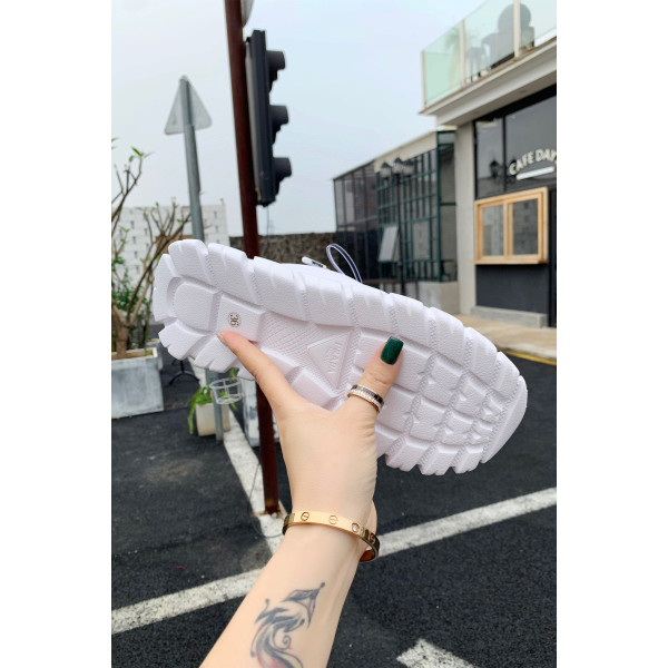 Prada, Women's Sneaker, White