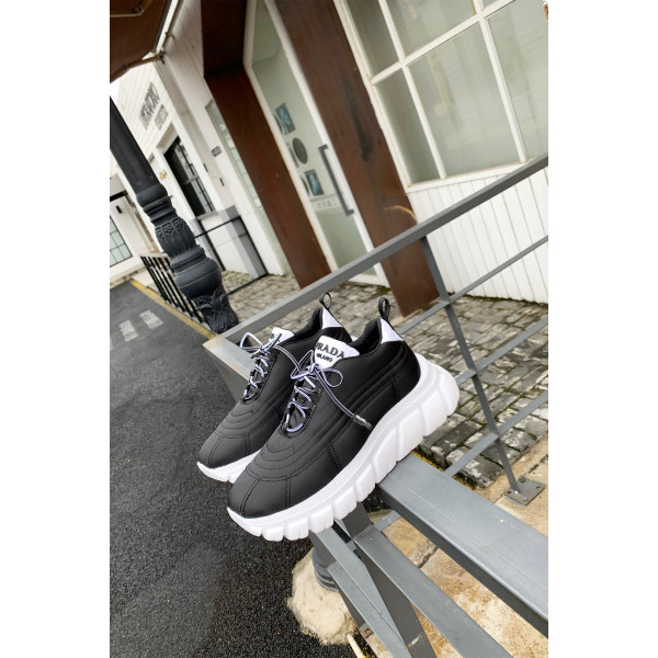 Prada, Women's Sneaker, Black