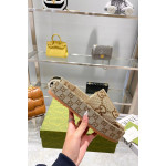 Gucci, Women's Slipper, Brown