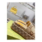 Gucci, Women's Slipper, Brown