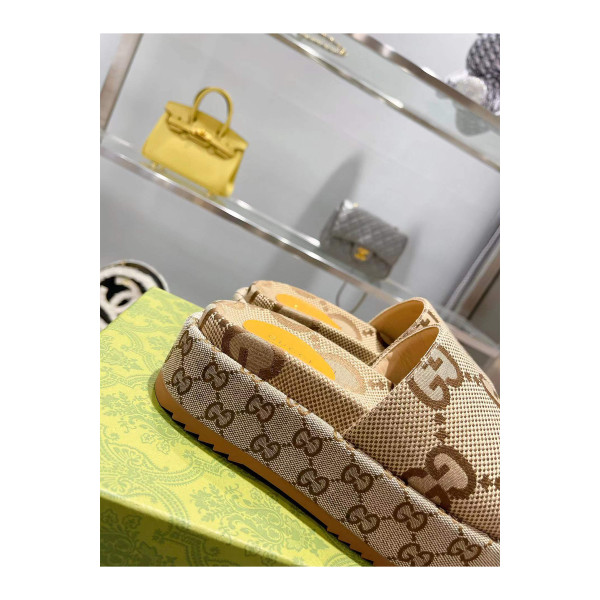 Gucci, Women's Slipper, Brown