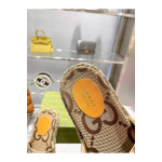 Gucci, Women's Slipper, Brown
