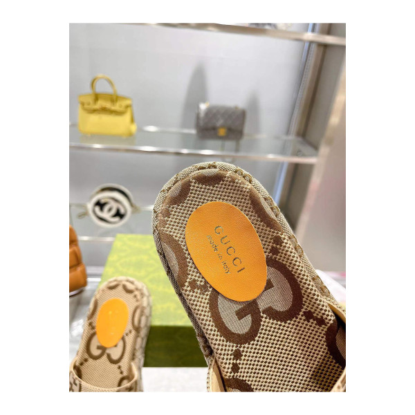 Gucci, Women's Slipper, Brown