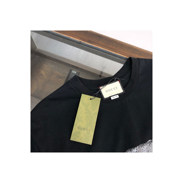 Gucci, Men's T-Shirt, Black