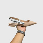 Christian Dior, Women's Flat, Nude