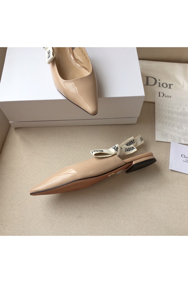 Christian Dior, Women's Flat, Nude