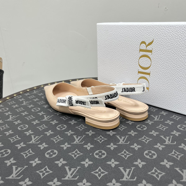 Christian Dior, Women's Flat, Nude