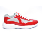 Prada, America's Cup, Men's Sneaker, Red