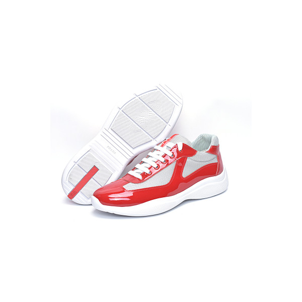 Prada, America's Cup, Men's Sneaker, Red