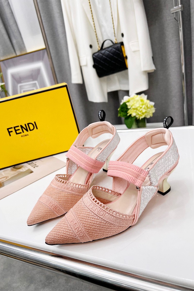 Fendi, Women's Pump, Pink