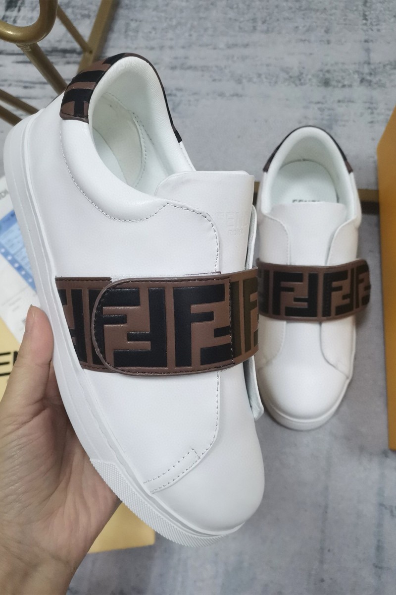 Fendi, Women's Sneaker, White