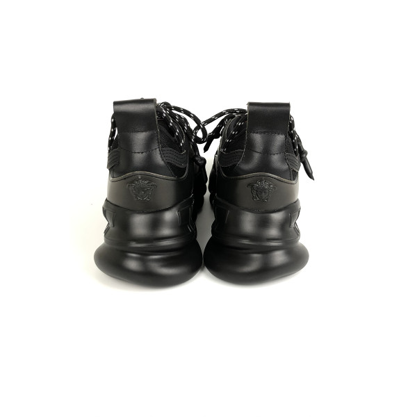 Versace, Chain Reaction, Women's Senaker, Black
