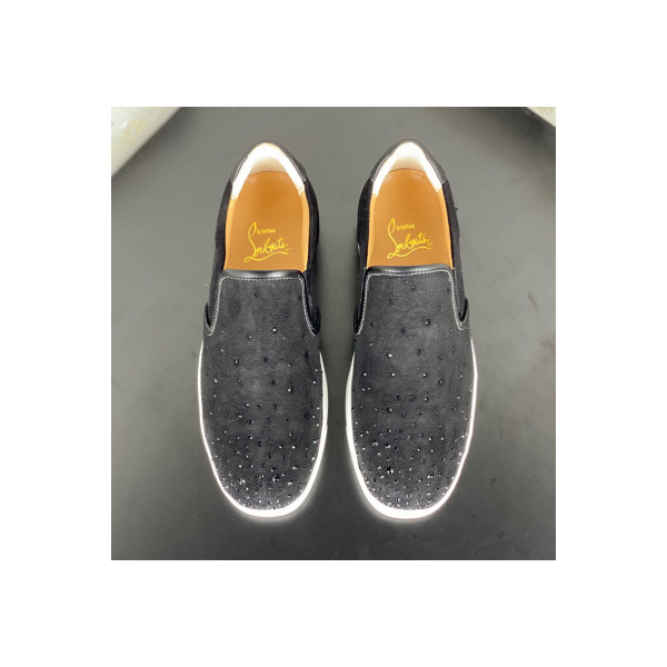 Christian Louboutin, Men's Loafer, Black