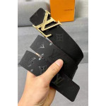Louis Vuitton, Men's Belt, Black