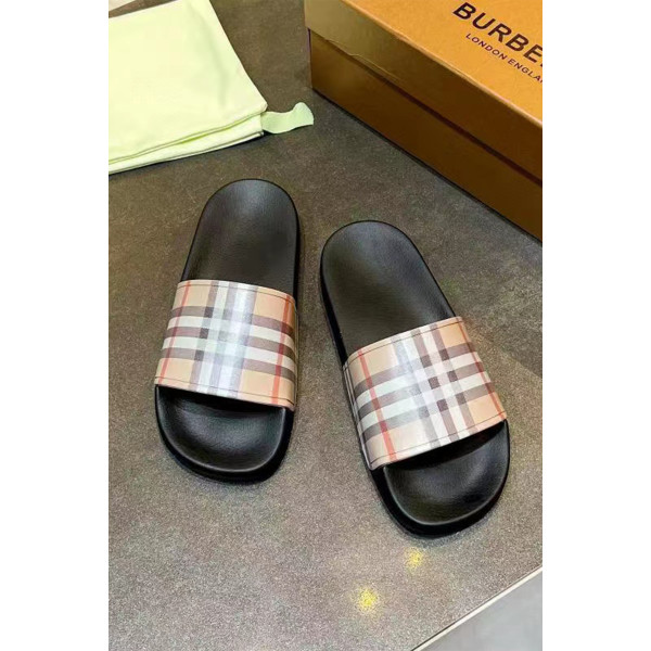 Burberry, Men's Slipper, Beige
