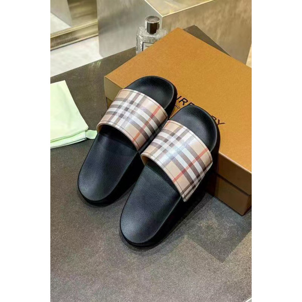 Burberry, Men's Slipper, Beige