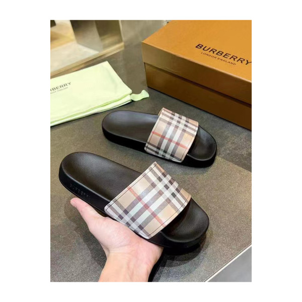 Burberry, Men's Slipper, Beige