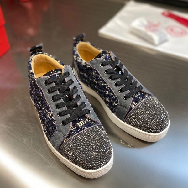 Christian Louboutin, Men's Sneaker, Grey