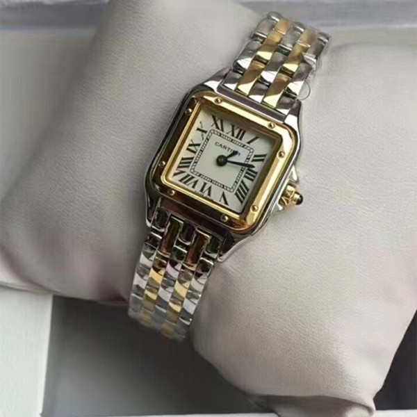 Cartier, Panthere, Women's Watch, Silver and Gold