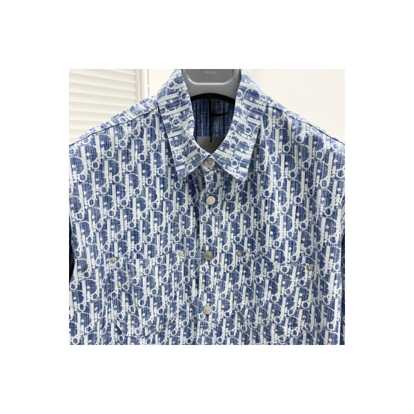 Christian Dior, Men's Shirt, Blue