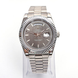 Rolex, Men's Watch, Day-Date, Silver