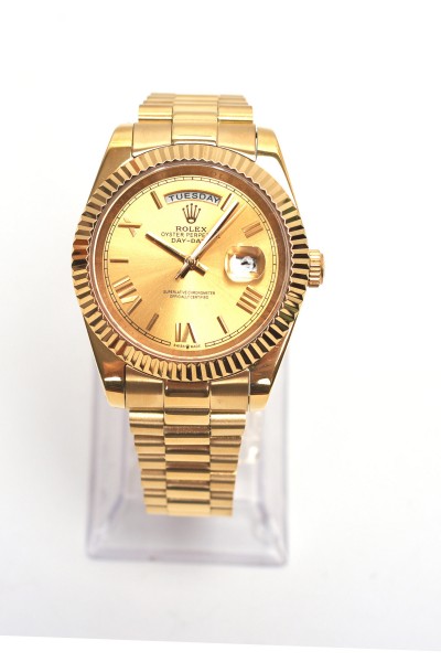 Rolex, Men's Watch, Day-Date, Gold