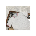 Moncler, Men's Polo, Grey