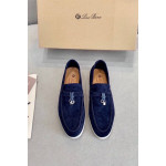 Loro Piana, Women's Loafer, Navy