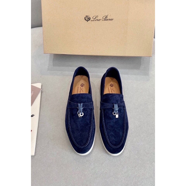 Loro Piana, Women's Loafer, Navy