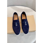 Loro Piana, Women's Loafer, Navy