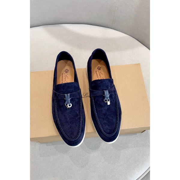 Loro Piana, Women's Loafer, Navy