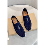 Loro Piana, Women's Loafer, Navy