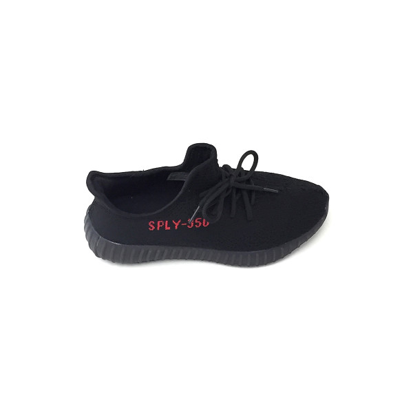 Adidas, Yeezy SPLY-350 Dames Sneakers, Zwart