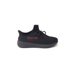 Adidas, Yeezy SPLY-350 Dames Sneakers, Zwart
