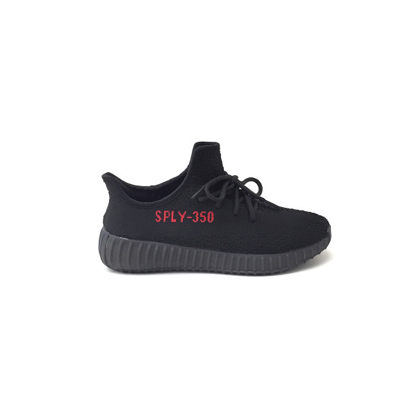 Adidas, Yeezy SPLY-350 Dames Sneakers, Zwart