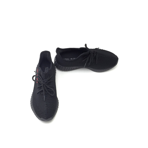 Adidas, Yeezy SPLY-350 Dames Sneakers, Zwart